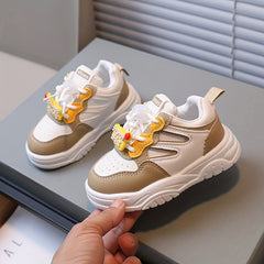 Boys Breathable Anti Slip Sneakers For Outdoor Walking Running