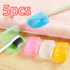 5pcs Toothbrush Head Cover for Travel Keeps Toothbrush Clean