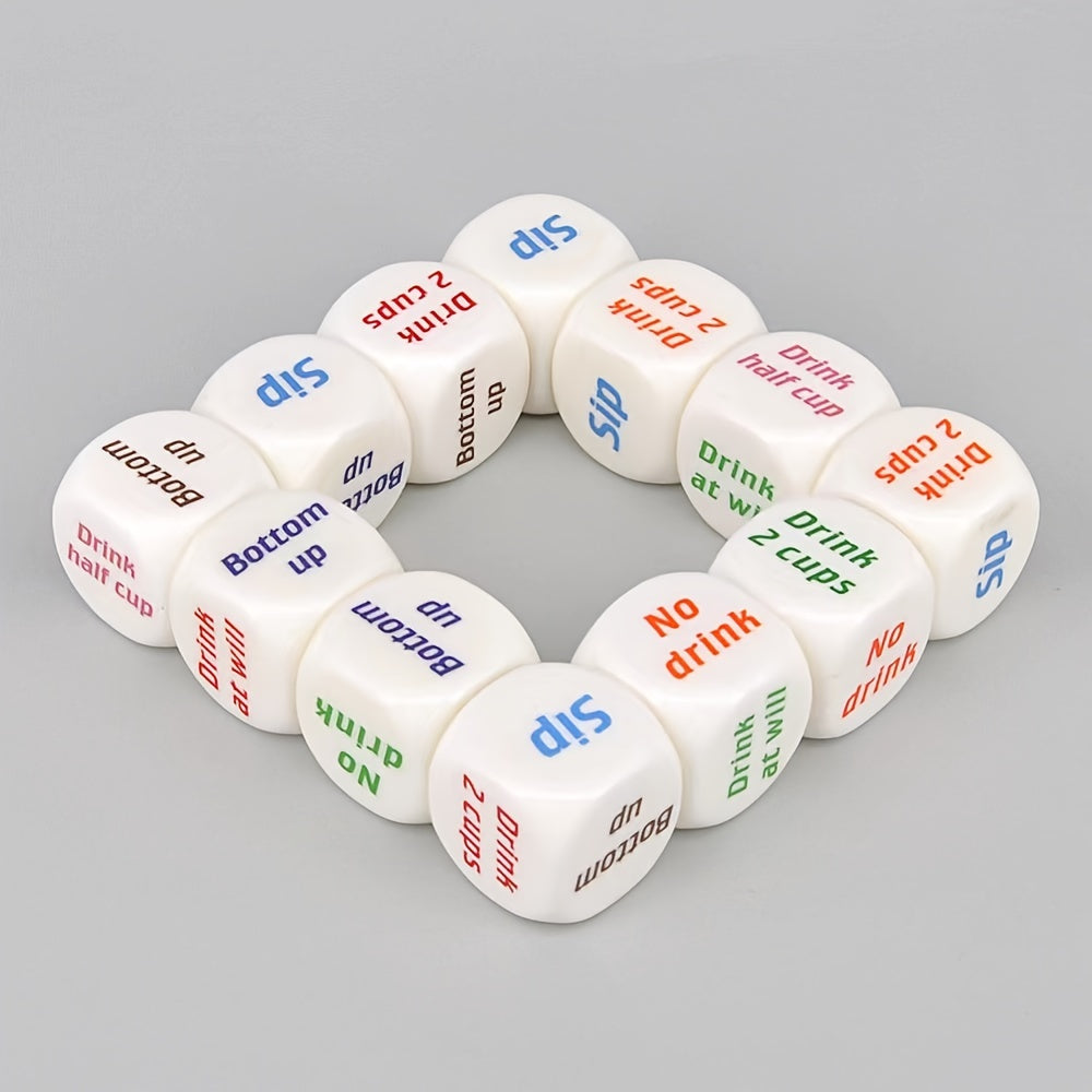 Drinking Dice Set for Board Game Party Halloween Supplies