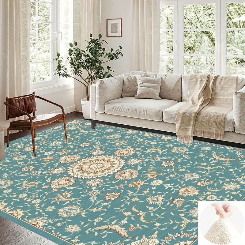 American Style Rural Land Blanket Boho Kitchen Rug