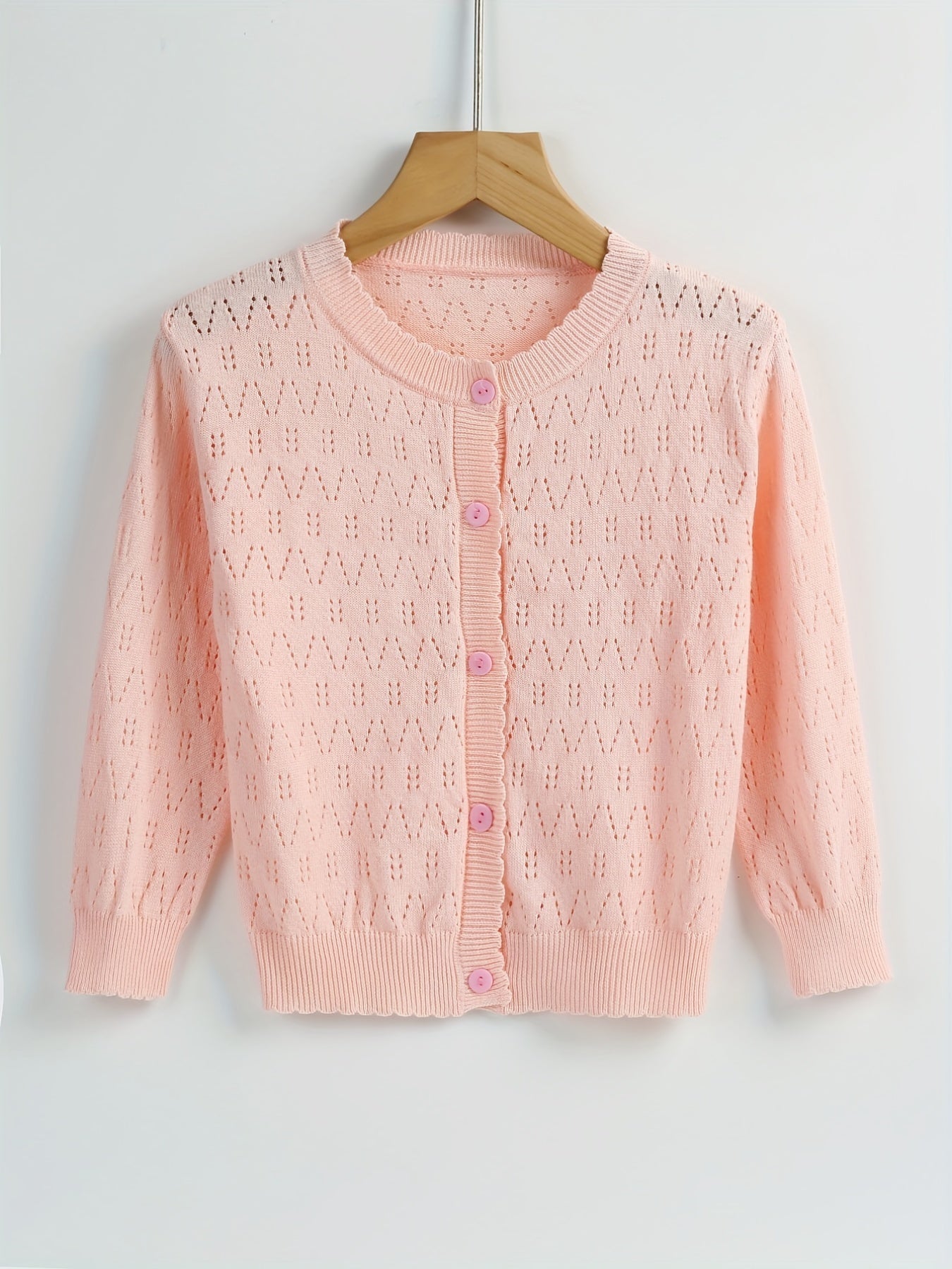 Baby's Knitted Cardigan Sun Protection Coat