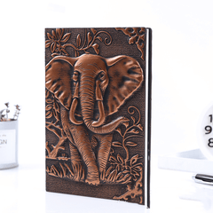 European Embossed Retro Notebook Notepad 100 Sheets