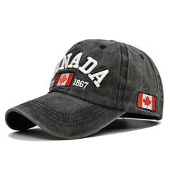 Vintage Maple Leaf CANADA Baseball Cap Men's Sport Shade Cap
