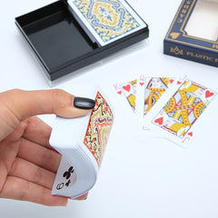 2pcs Waterproof Playing Cards for Card Game Entertainment