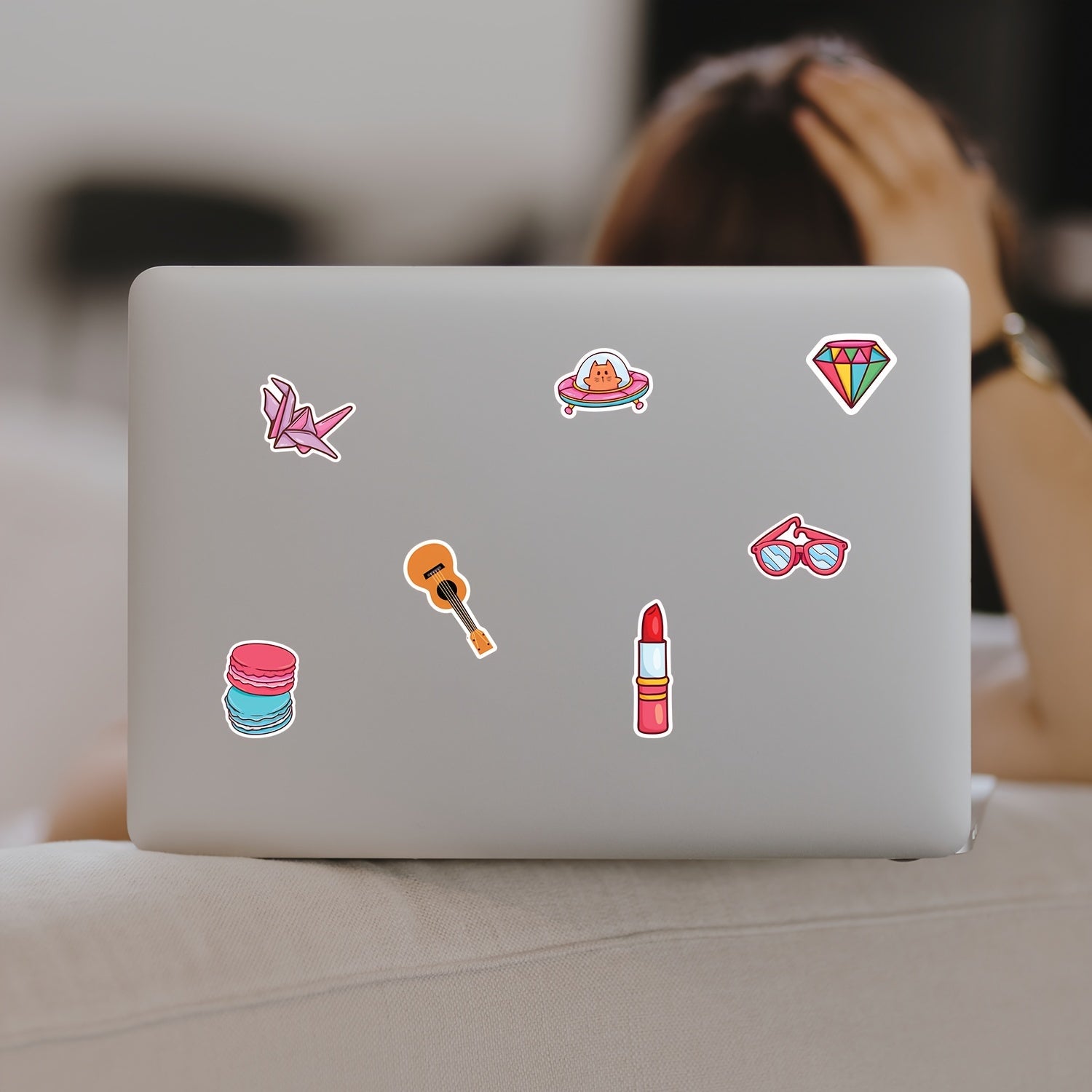 50pcs Waterproof Vinyl Stickers Water Bottles Laptop Skateboard