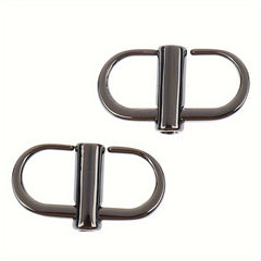 2pcs Handbag Chain Strap Buckle Adjustable Metal Clip Bag Accessories