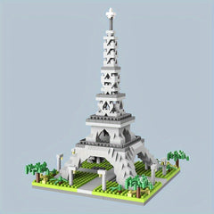 Eiffel Tower Building Blocks Toy Set for Birthday, Halloween