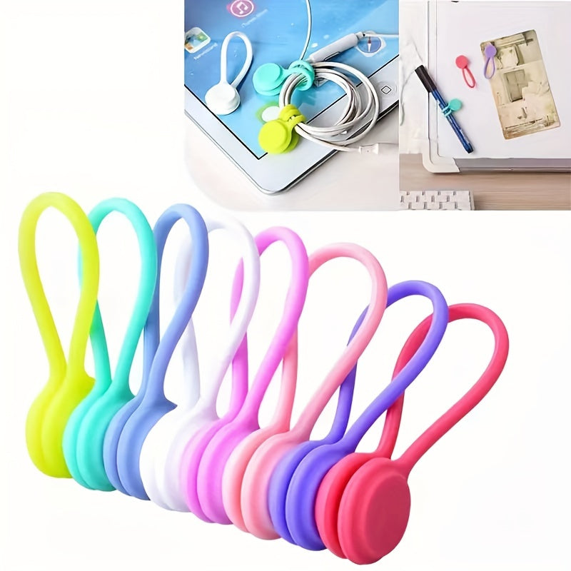 Magnetic Earphone Cable Winder for Mobile Phone