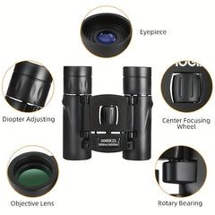 Mini Portable High Magnification Binoculars HD Lenses