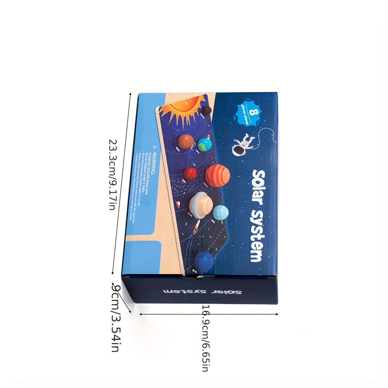 Solar System Adventure Wooden Puzzle Educational Toy