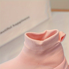 Girl's Breathable Slip On Sock Shoes Soft Sole Sneakers