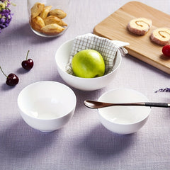 2pcs 15 24cm Ceramic Round Ramen Salad Bowl Set