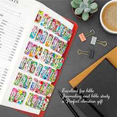 Flowers Plants Bible Tabs Laminated Index Large Print