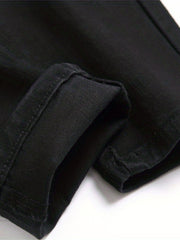 Men's Regular Denim Jeans With Pockets