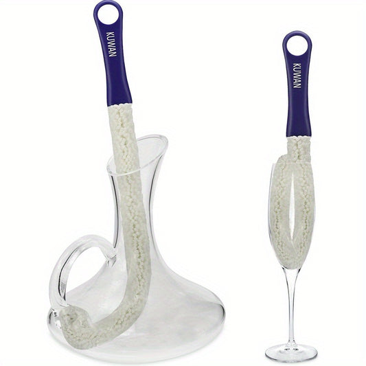 Flexible Wine Decanter Brush for Red Wine Glasses