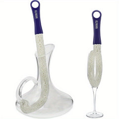 Flexible Wine Decanter Brush for Red Wine Glasses