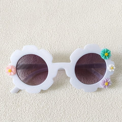 DIY Girl's Small Daisy Sunglasses UV Protection