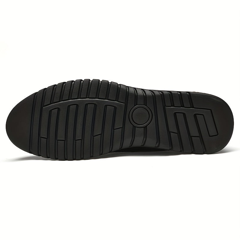 Men's Lightweight No Tie Athletic Shoes with Ventilation Holes