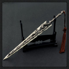 Mini Sword Pendant Key Chain Weapon Model Sword Pendant