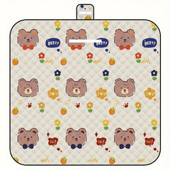 Collapsible Waterproof Beach Mat 149 X 198 Inch