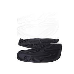2pcs Silk Bandage Pirate Hat Wrapped Hat Turban Hat Khaki Silky Durag