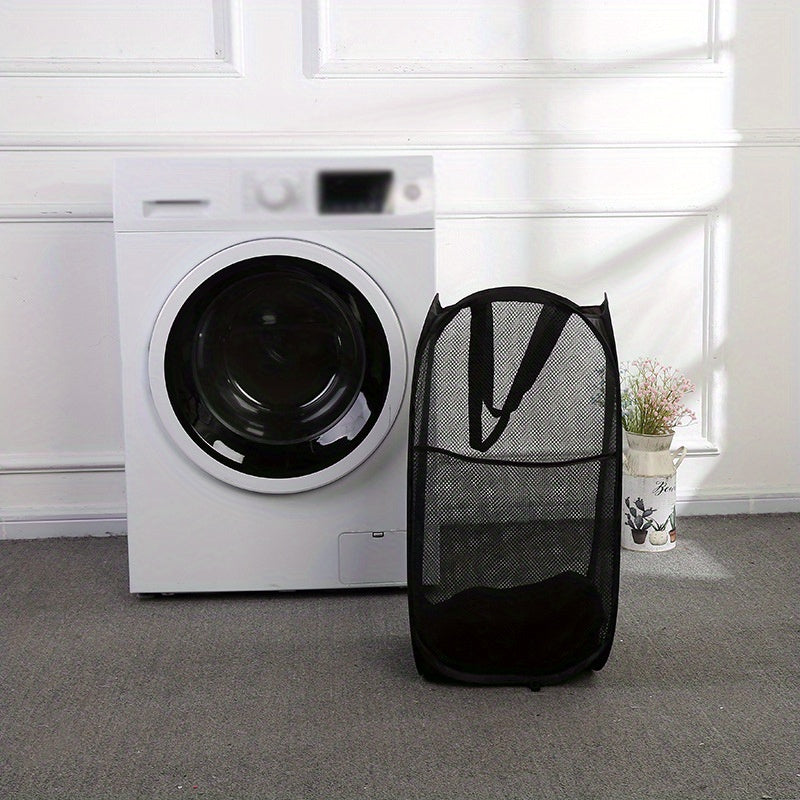 Foldable Laundry Basket Lightweight Portable Pop up Clothes Hamper Durable