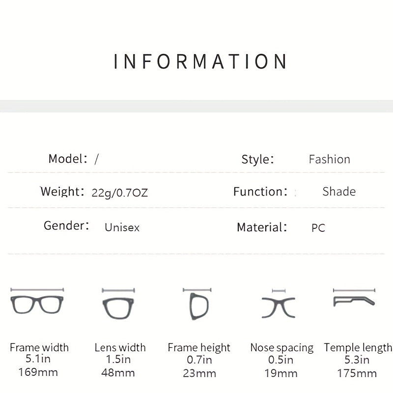 Men's Vintage Square Polarized Sunglasses UV400