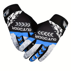 Lightweight Breathable Non slip Touch Screen Gloves for Cycling Driving
