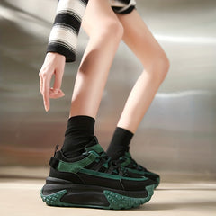 Women's Chunky Sneakers Height Increased Casual Dad Shoes