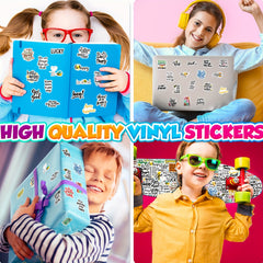 50pcs Positive Motivational Quote Stickers Waterproof Vinyl Stickers