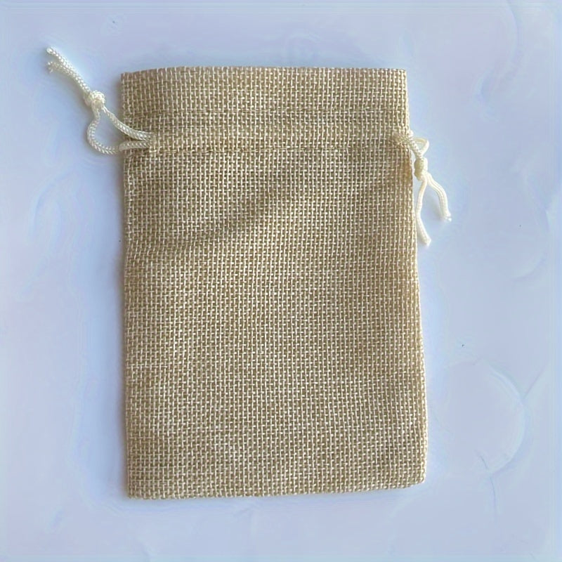 Burlap Bag Jute Gift Bags DIY Wedding Favor Gift Bag Packaging