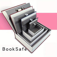 Bible Book Safe Storage Box with Key Lock