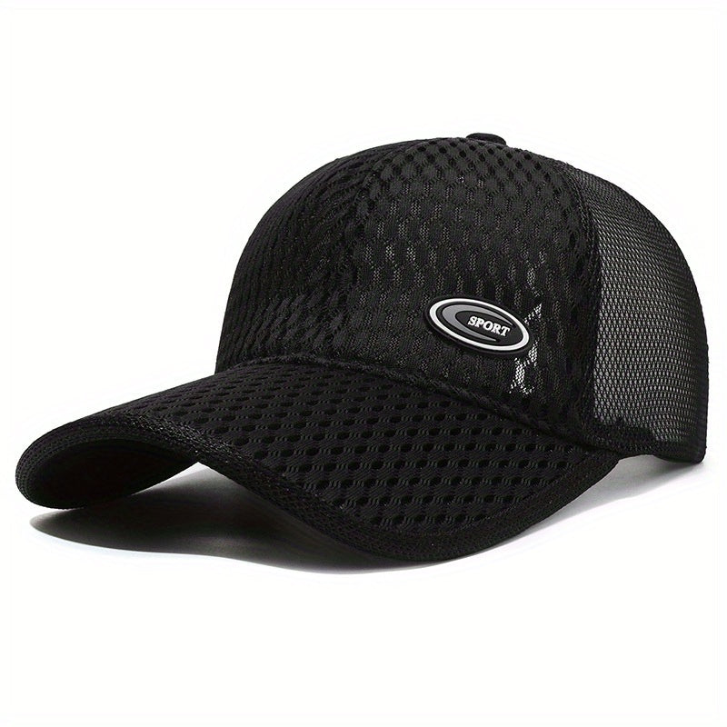 Men's Mesh Sports Baseball Cap Outdoor Breathable