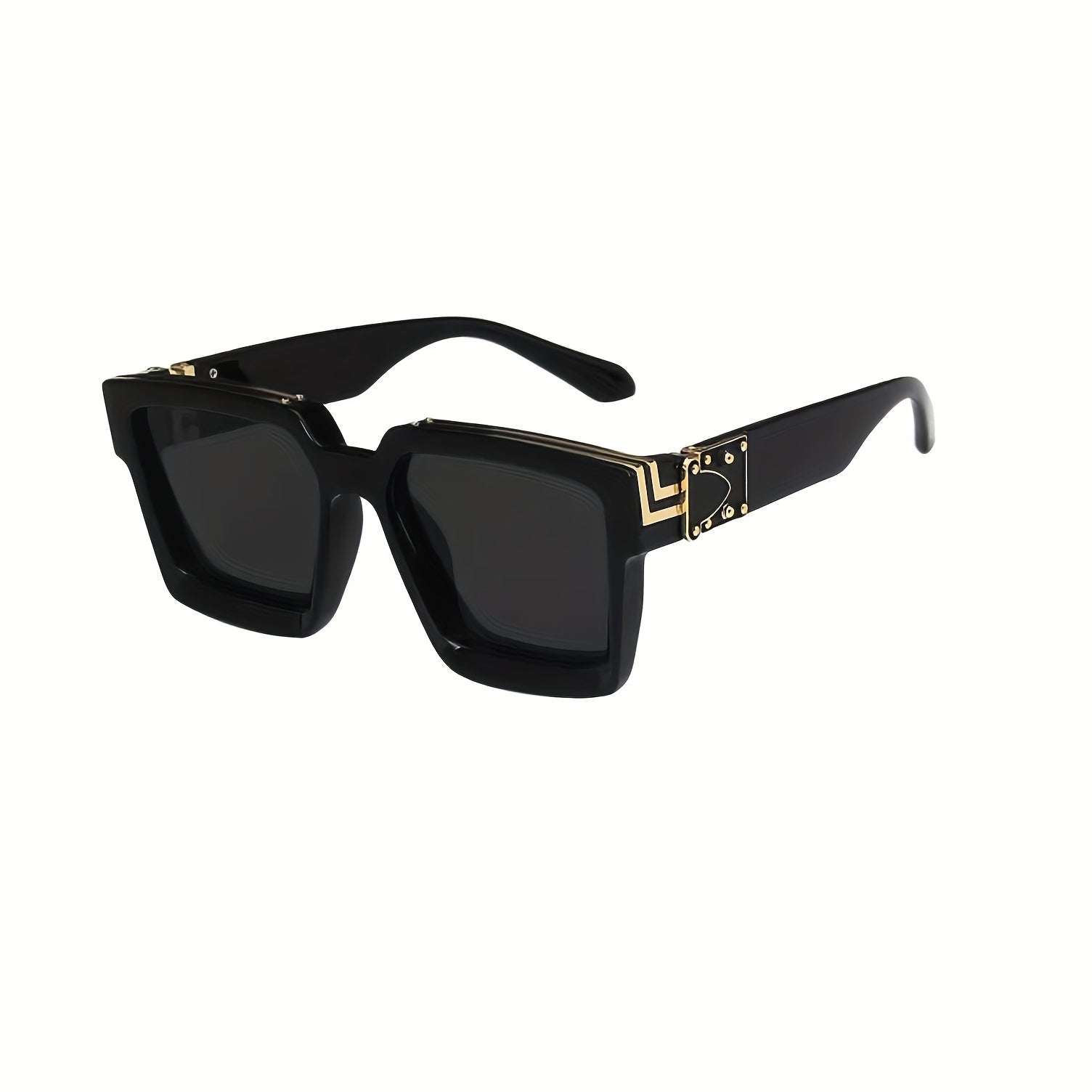 Men's Square Retro Punk Rock Hip Hop Sunglasses