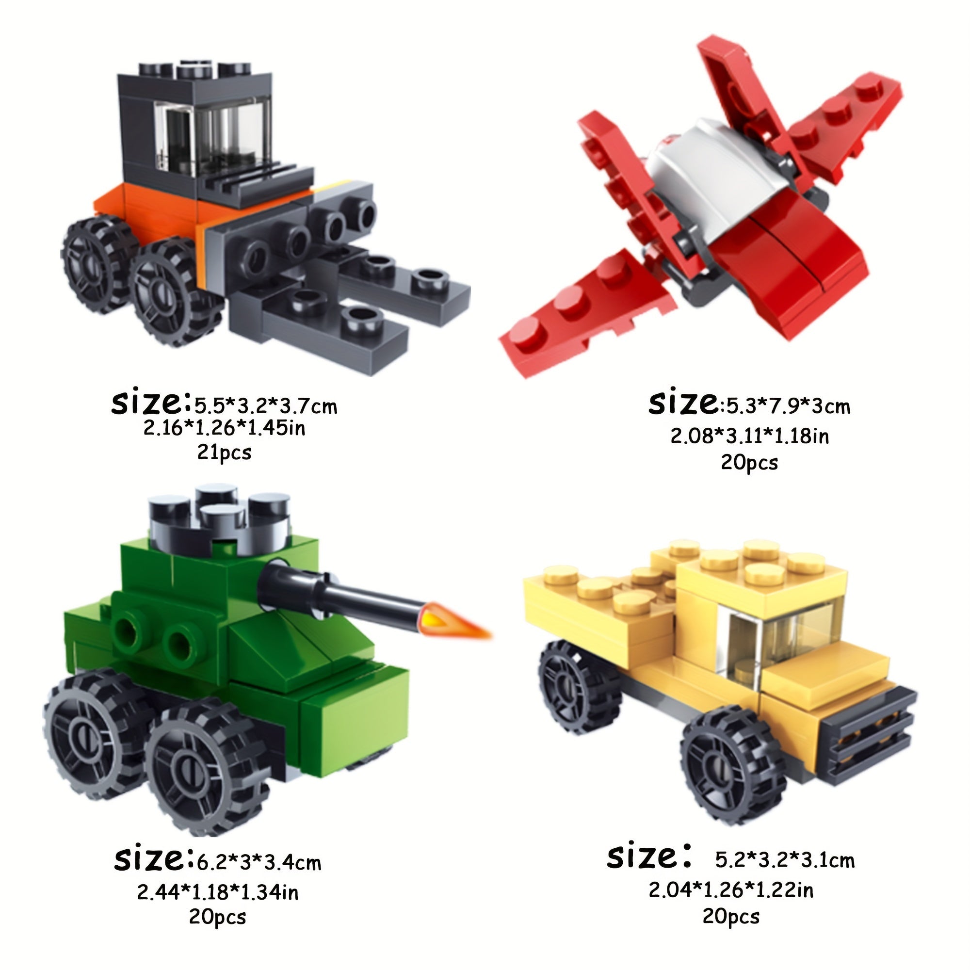 10 Building Block City Cars for Happy Christmas Halloween