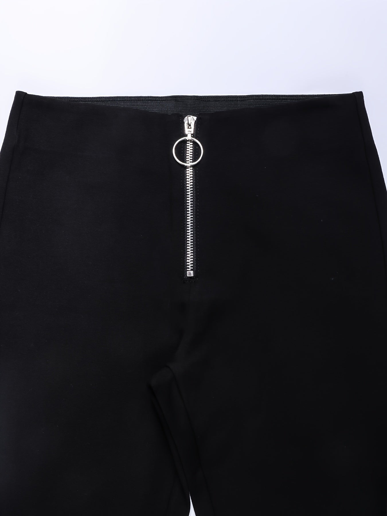 Slim Fit Stretch Zip Sports Pants for Women