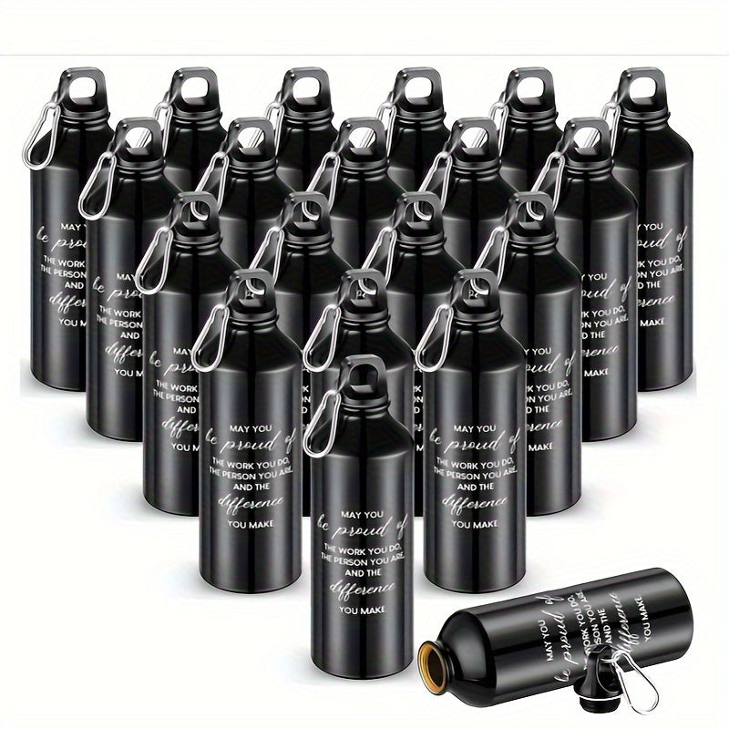 500ml Aluminum Water Bottle Reusable Lightweight Cup