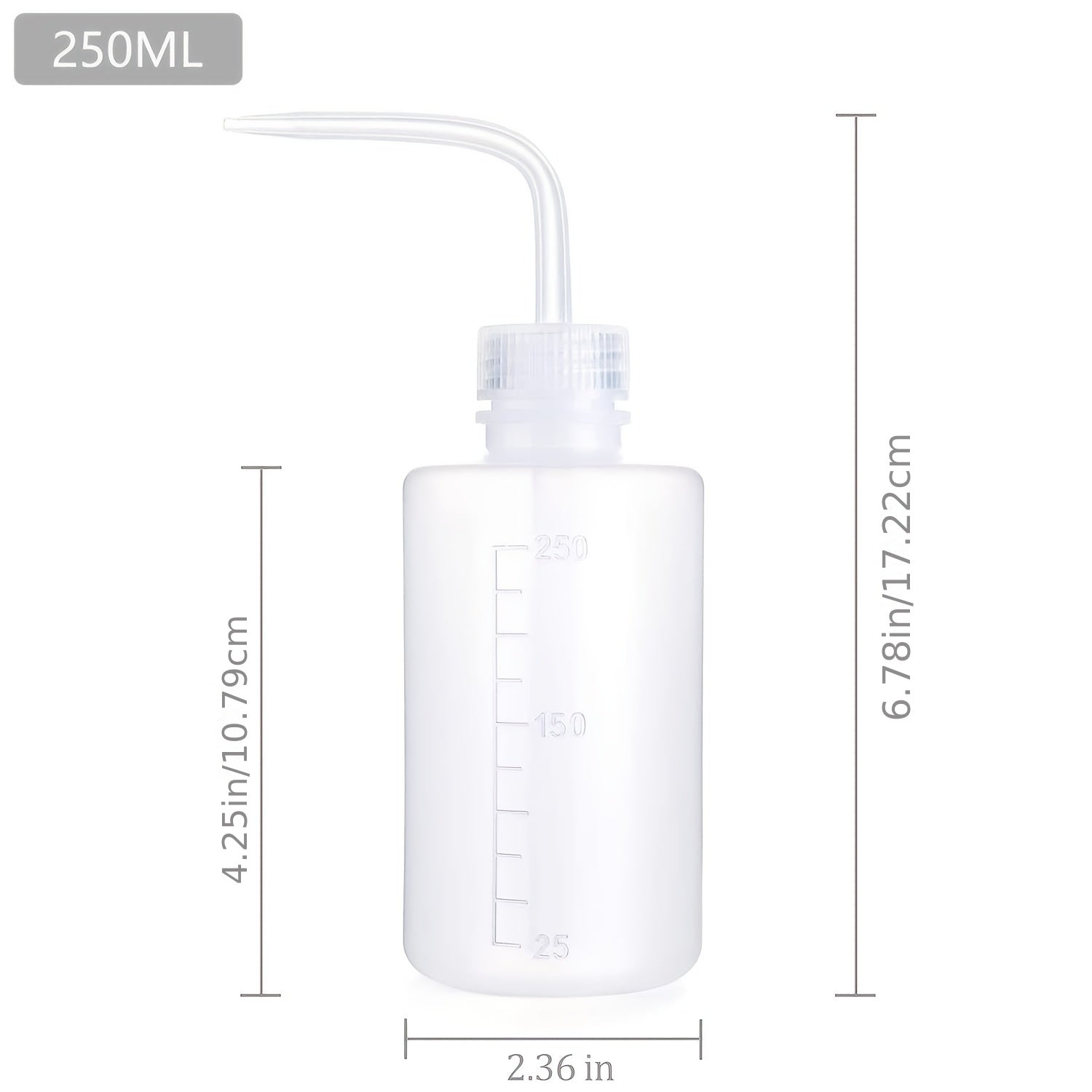 2pcs 250ml Spray Point Glue Bottle for Medical Lab Tattoo Supplies