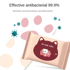 Tears Wipes for Cats & Dogs - Pet Cleaning Tool