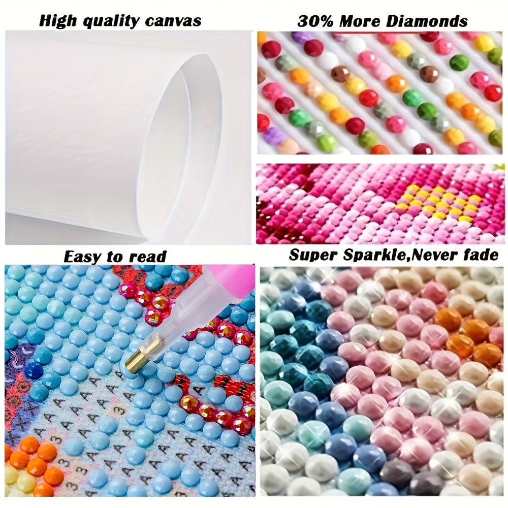 DIY 5D Diamond Painting Sailing Battleships Full Embroidery Kit