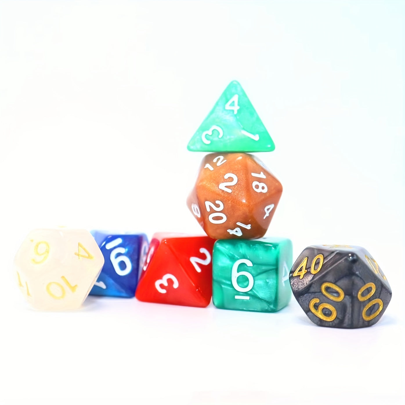 Colorful Surprise Dice for Table Game - Christmas Halloween Party