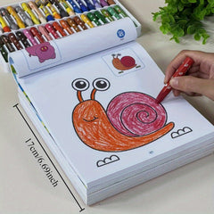 Animal & Nature Coloring Book for Kids - Non Toxic Paper Cover