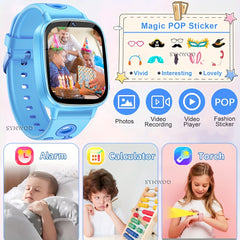 Synwoo Kids Smartwatch Games Music Pedometer Tracker Torch MP3 Player