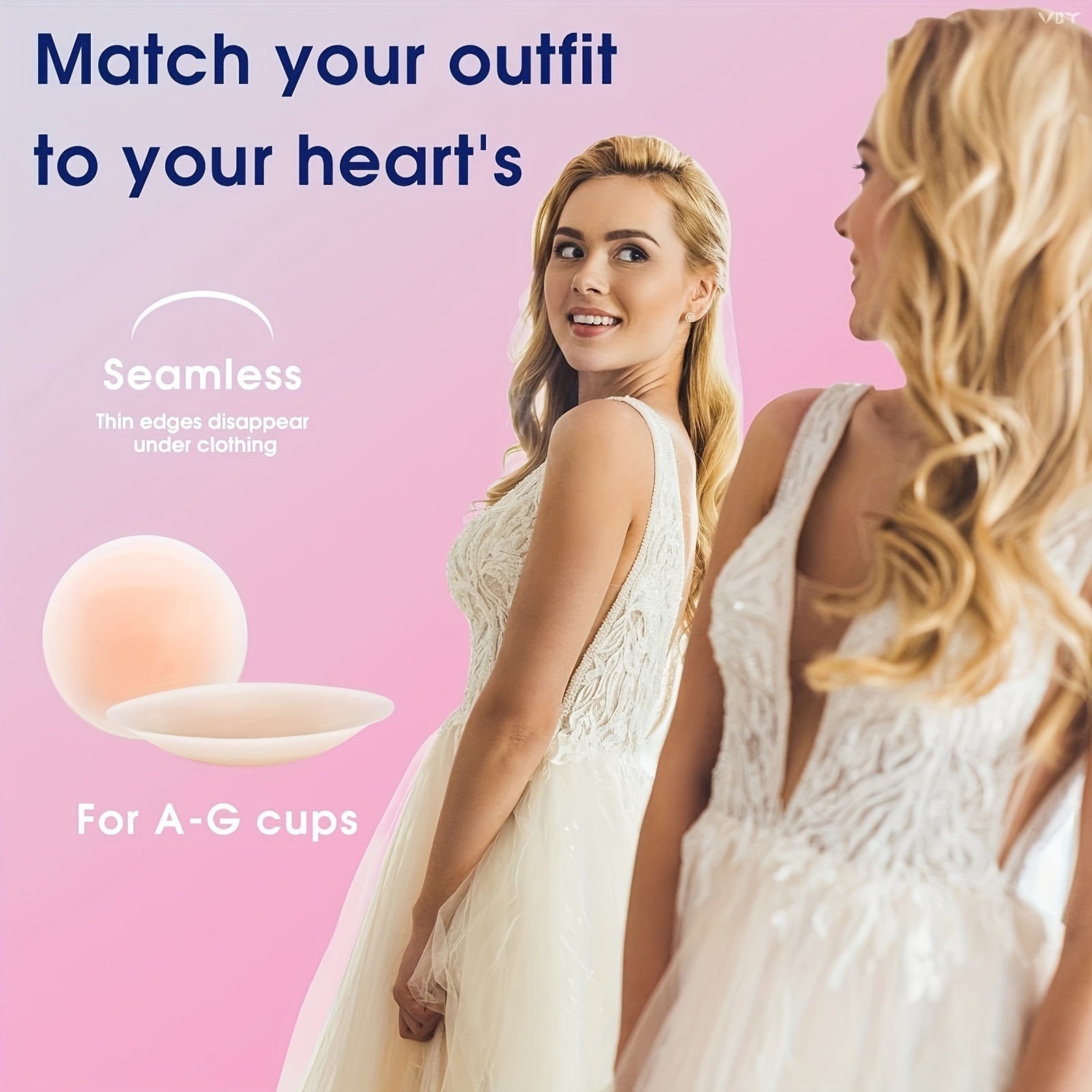 Invisible Breast Lifting Tape Support with Nipple Pasties