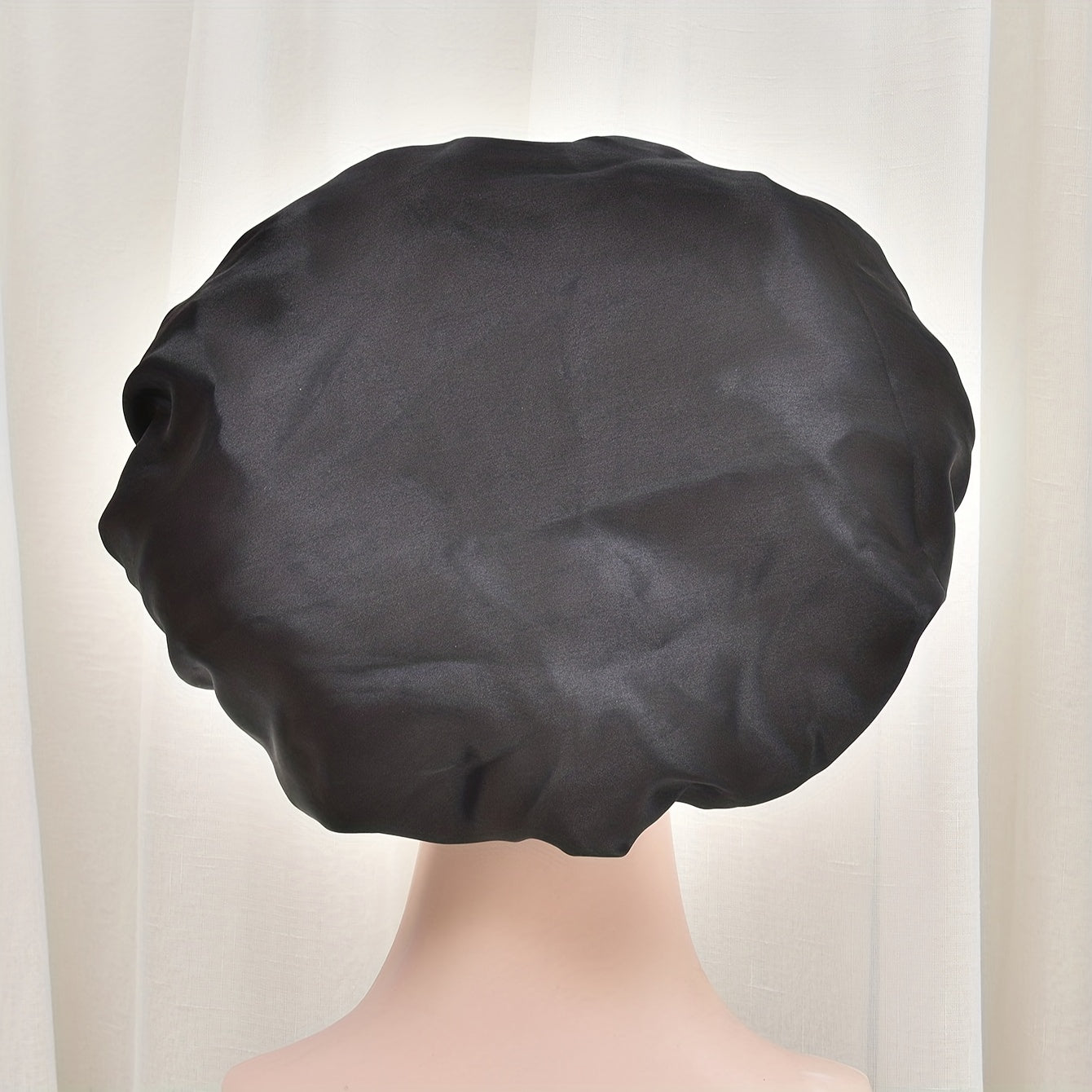 Wide Elastic Cap Hair Care Hat for Sleep