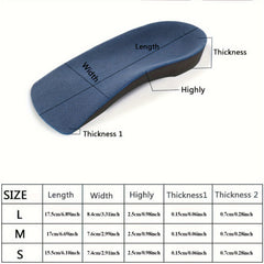 High Arch Support Orthotic Insoles For Men & Women