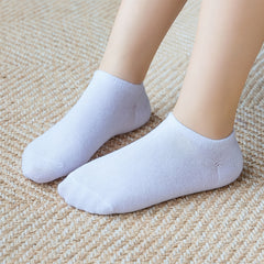 10 Pairs Kids Cotton Ankle Socks Soft Breathable Comfortable