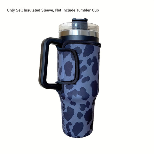 Leopard Print 40oz Cup Sleeve - Scratch Resistant Bottle Protector