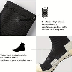 Men's Non-Slip Soccer Socks Athletic Football Grip Socks