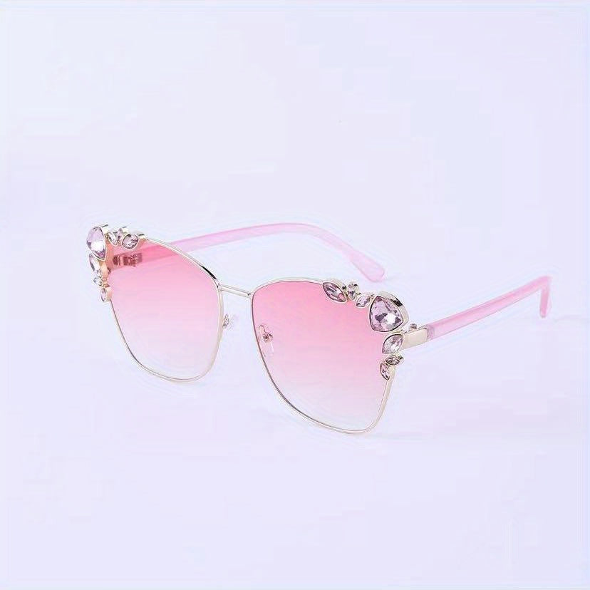 Men's Sunglasses Bead Decor UV Resistant Sunglasses